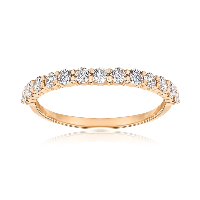 Золотое кольцо с бриллиантами 800164/01/0/10973