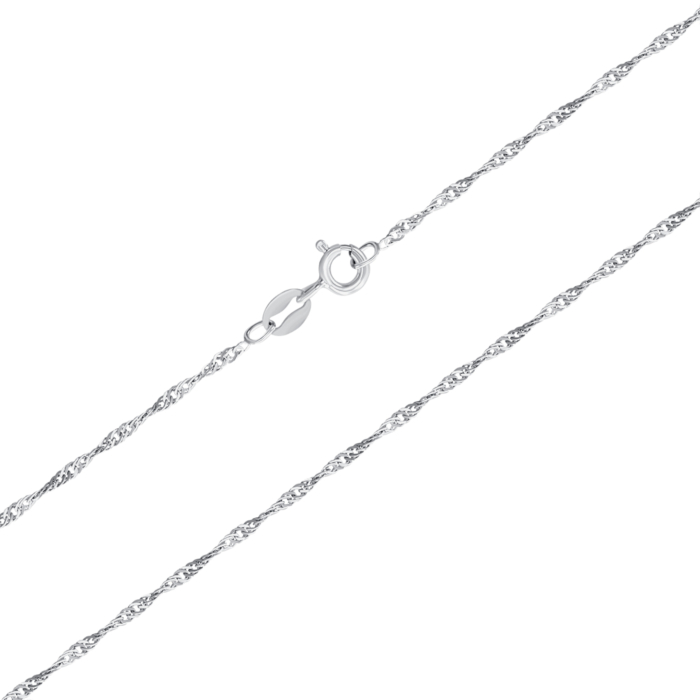 Срібний ланцюжок. Артикул 801Р 1/45