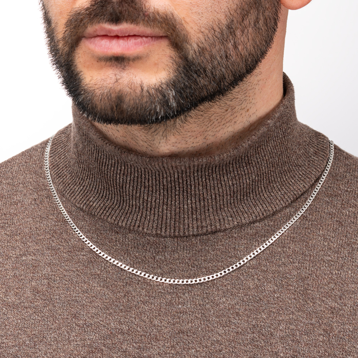 Срібний ланцюжок. Артикул 804Р 5/55