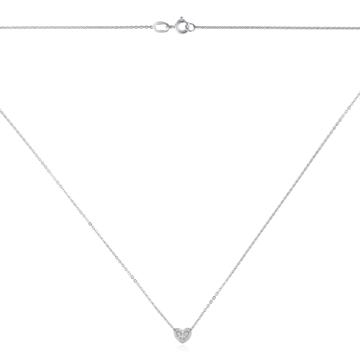 Золотое колье с бриллиантами. Артикул 809018/66024-3/02/1/8007