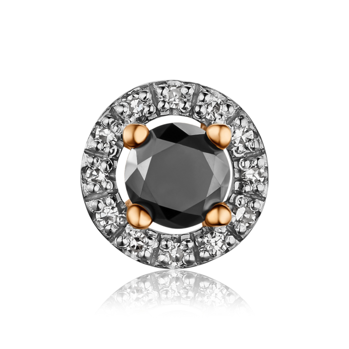 Підвіска з червоного золота з діамантами 809049/01/1/11767