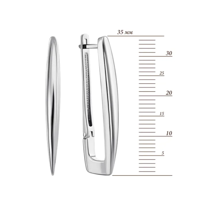 Серебряные серьги. Артикул UG582803