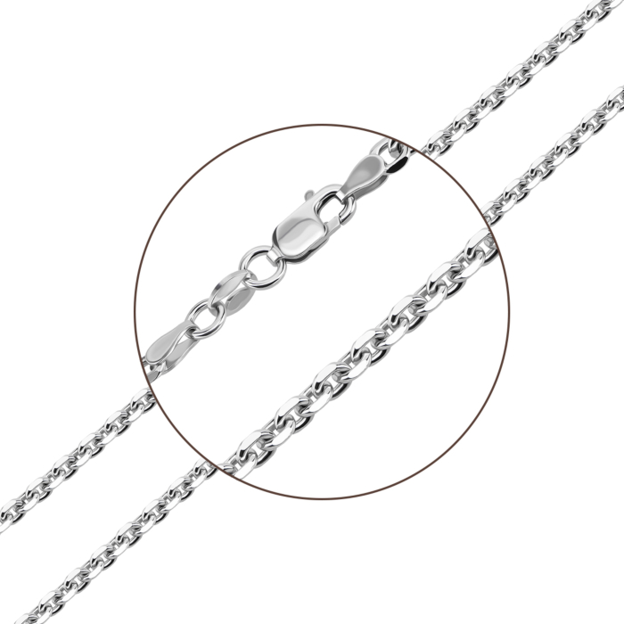 Срібний ланцюжок. Артикул UG5855Р 8/50