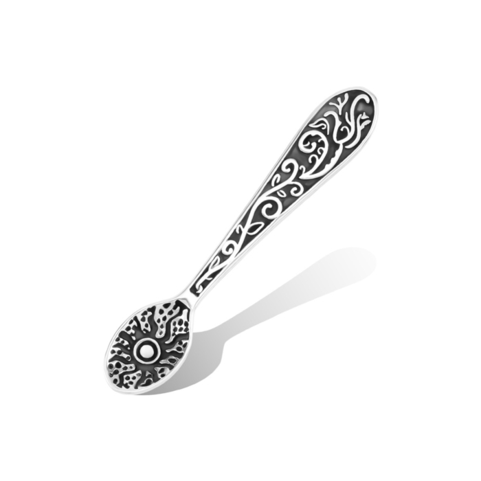 Срібна ложка-загребушка. Артикул UG5878П