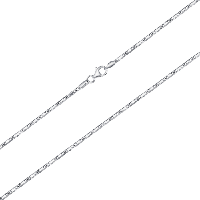 Срібний ланцюжок. Артикул 87 HESHE SNAP-L/12