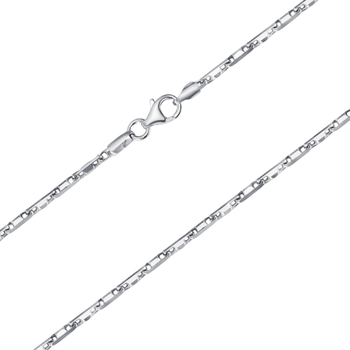 Срібний ланцюжок. Артикул 87 HESHE SNAP-L/12