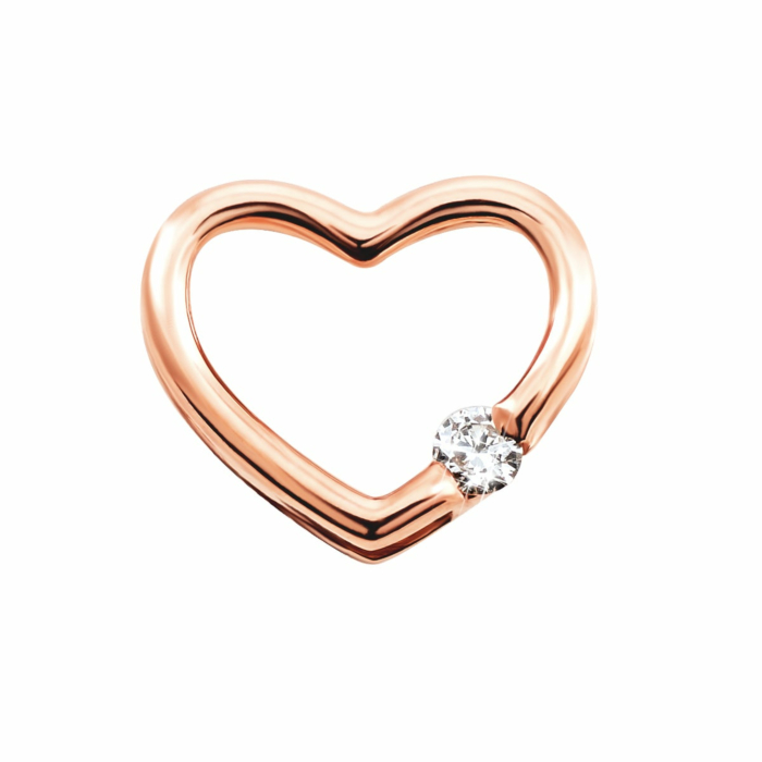 Золота підвіска з діамантом. Артикул UG5880401-К