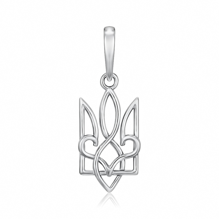 Срібна підвіска без вставки. Артикул 89079
