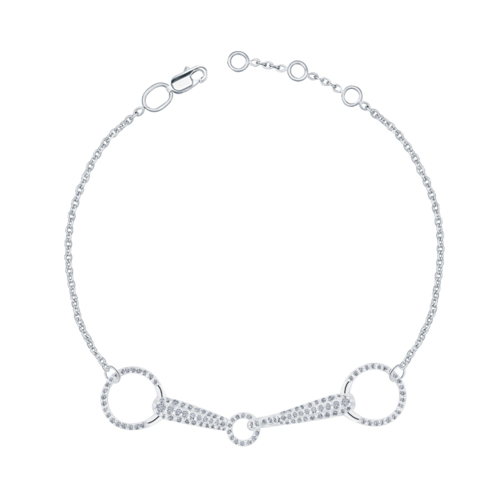 Срібний браслет. Артикул 90158/66024/12/1/75