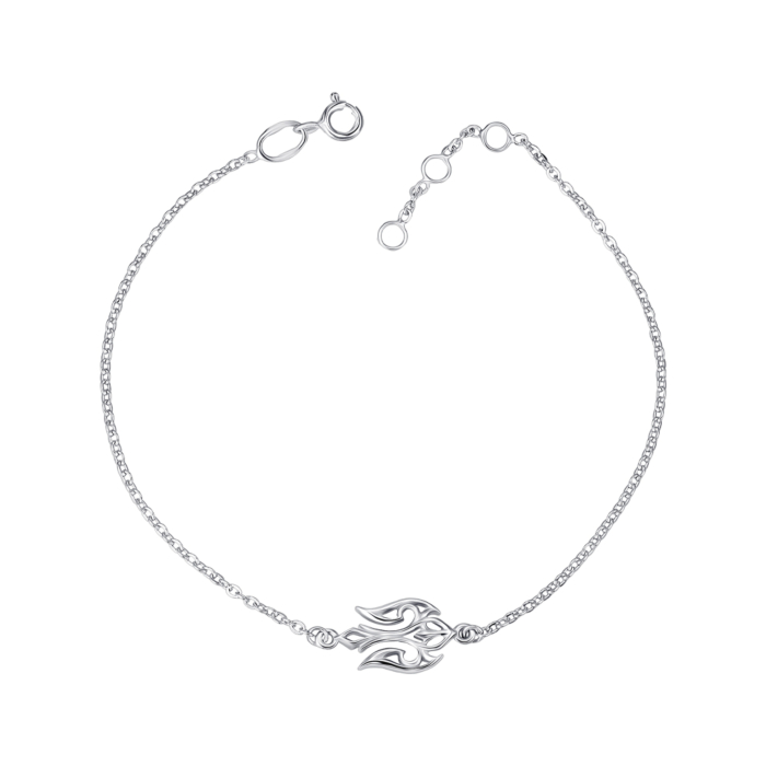 Срібний браслет без вставки. Артикул 90160/66024/12/1