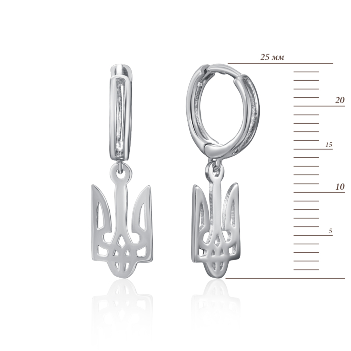 Серебряные серьги-подвески. Артикул С2/279