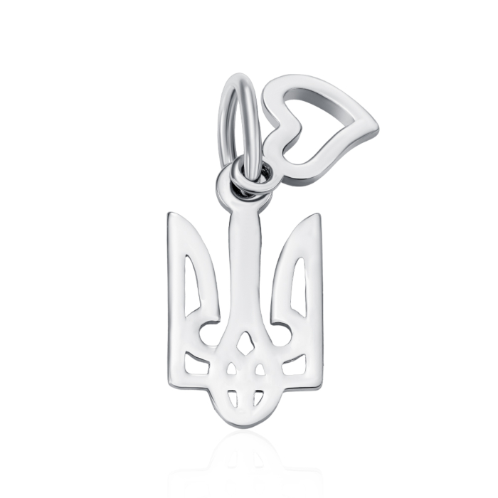 Срібна підвіска "Тризуб". Артикул П2/338