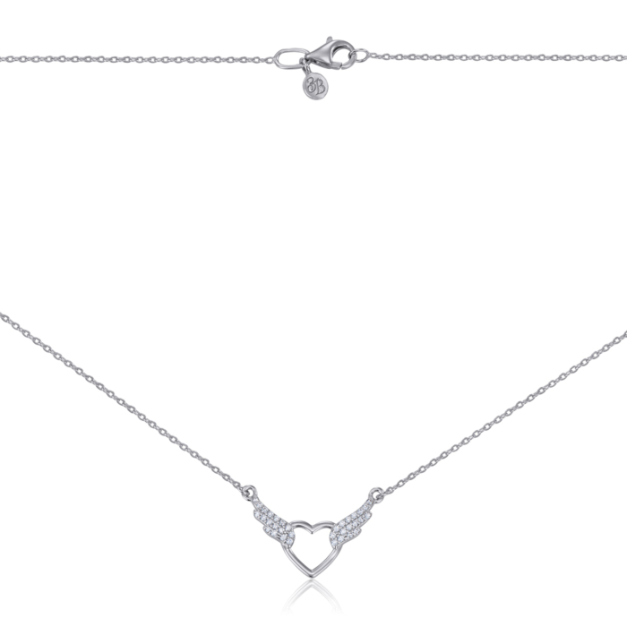 Серебряное колье с фианитами. Артикул 96047/66024-3/12/1/323