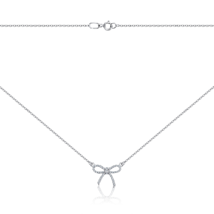 Срібне кольє 96073/66024/12/1/1