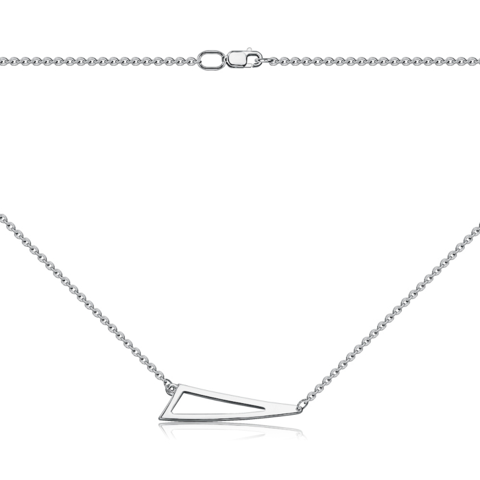 Срібне кольє без вставки 96076/66024/66991/12/1