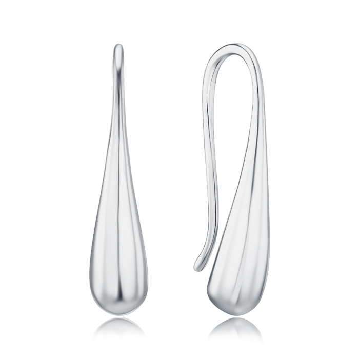 Серебряные серьги МН-154 с Rh