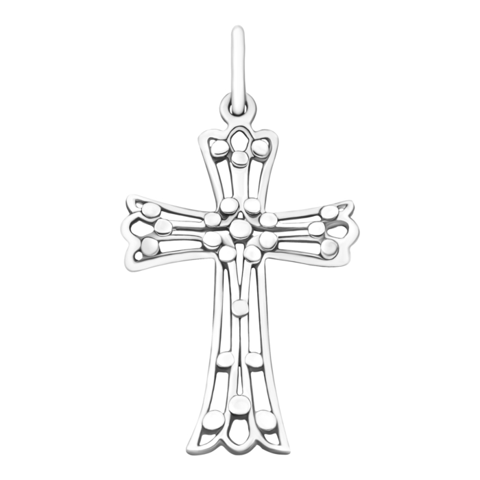 Срібна підвіска Хрестик. Артикул UG5H-167