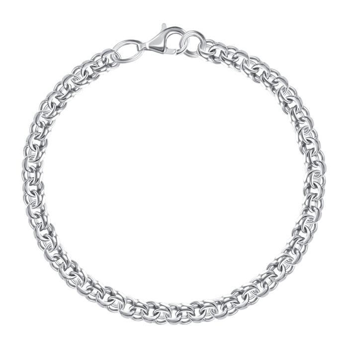 Серебряный браслет. Артикул Р-4302-1-B/12