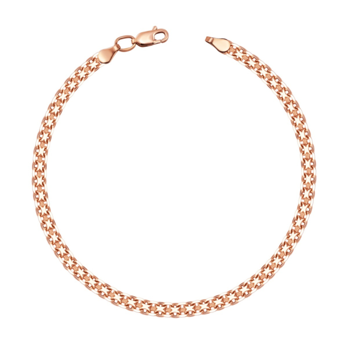 Золотий браслет. Артикул UG5Б-60/бр/зч