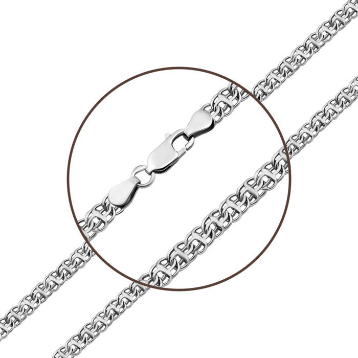 Срібний ланцюжок. Артикул UG5Бр-60