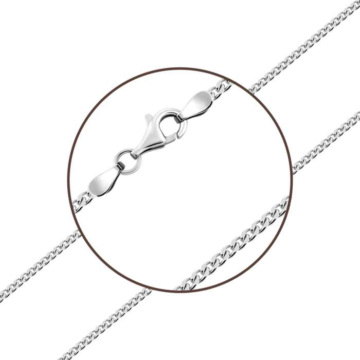 Серебряная цепочка. Артикул UG5П-60