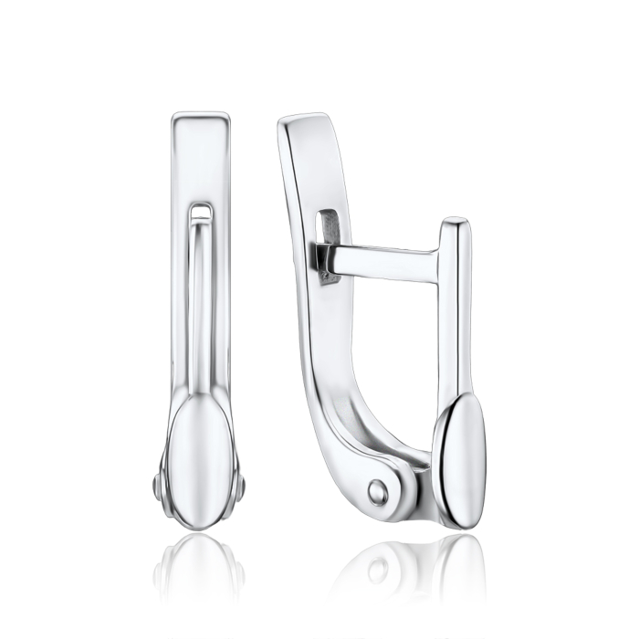 Срібні сережки МН-64 с Rh