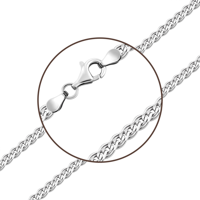 Срібний ланцюжок. Артикул UG5Н-65