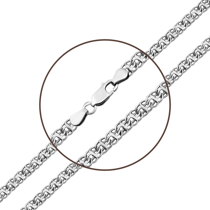 Срібний ланцюжок. Артикул UG5Бр-80