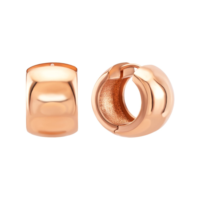 Золоті сережки-конго. Артикул UG52/40/237