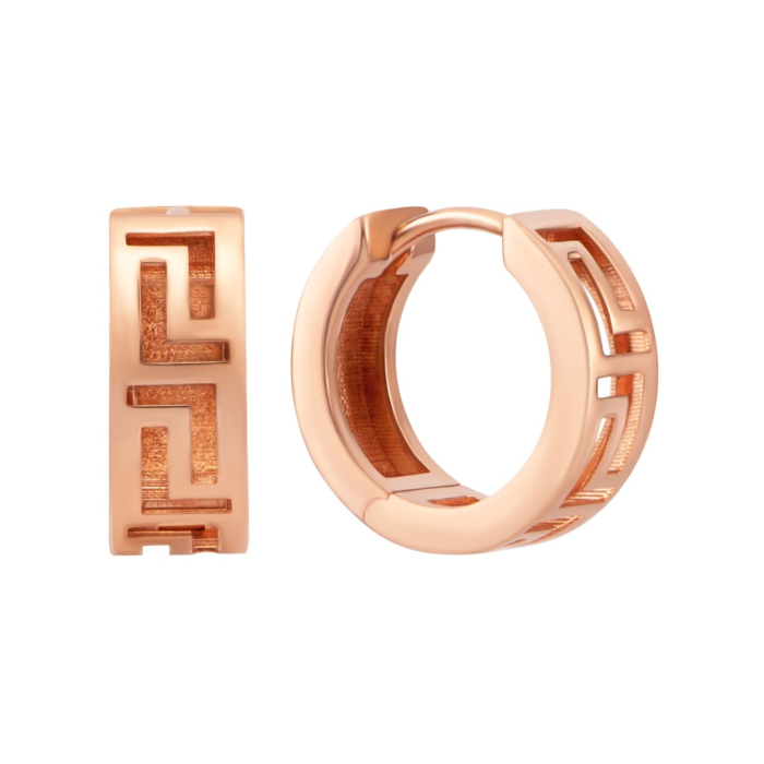 Золоті сережки-конго. Артикул UG52/40/241