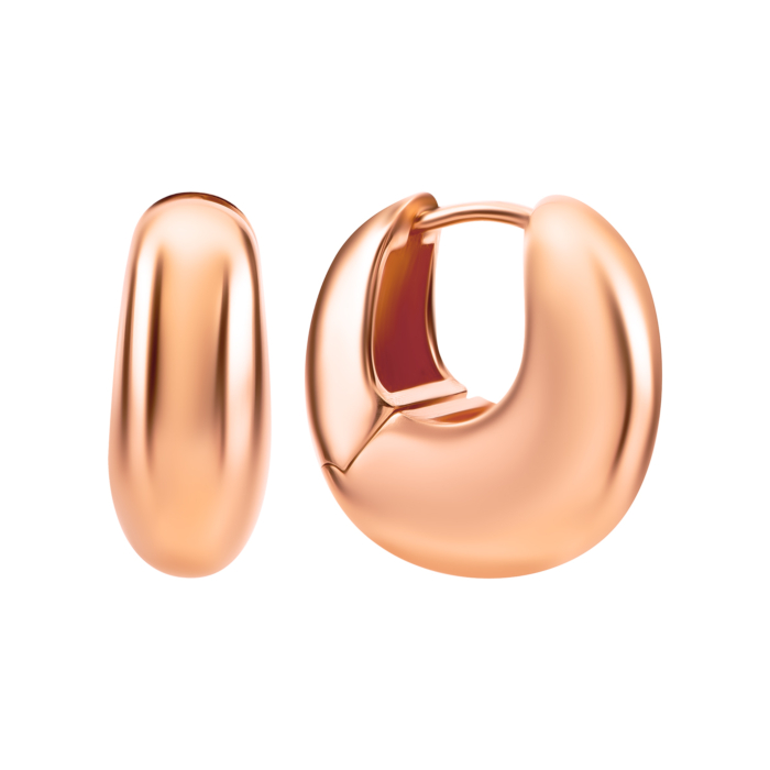 Золотые серьги-конго. Артикул UG52/40/242