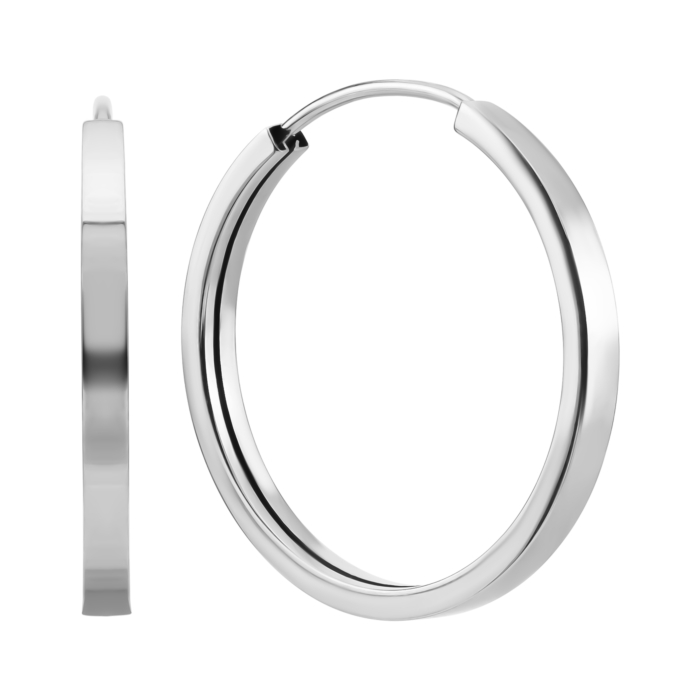 Золоті сережки-конго. Артикул UG52/40/247/1