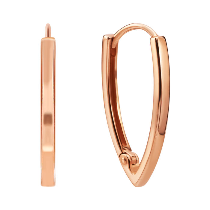 Золотые серьги-конго. Артикул UG520/0051/00/01/01