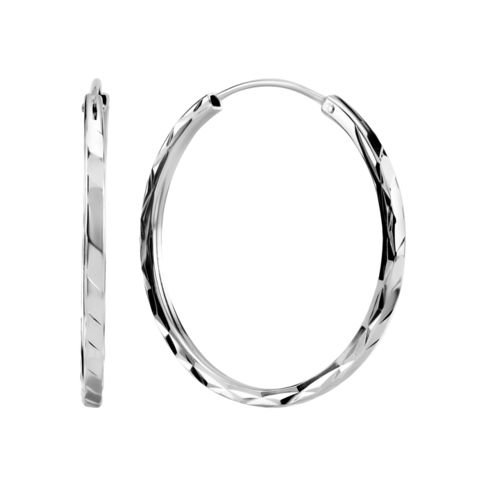 Серебряные серьги-конго. Артикул UG5B05588-1