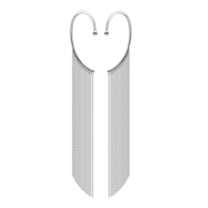 Срібні сережки-кафи. Артикул UG5FE14661