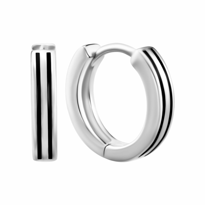 Серебряные серьги-конго с эмалью. Артикул UG5SZDE20217