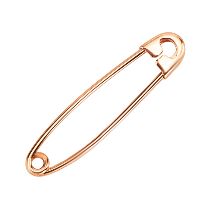 Золотая брошь-булавка. Артикул UG5у008