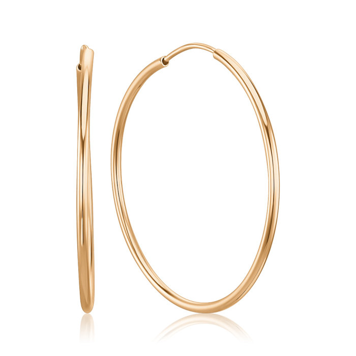 Золотые серьги-конго Р-EY02086-E/01