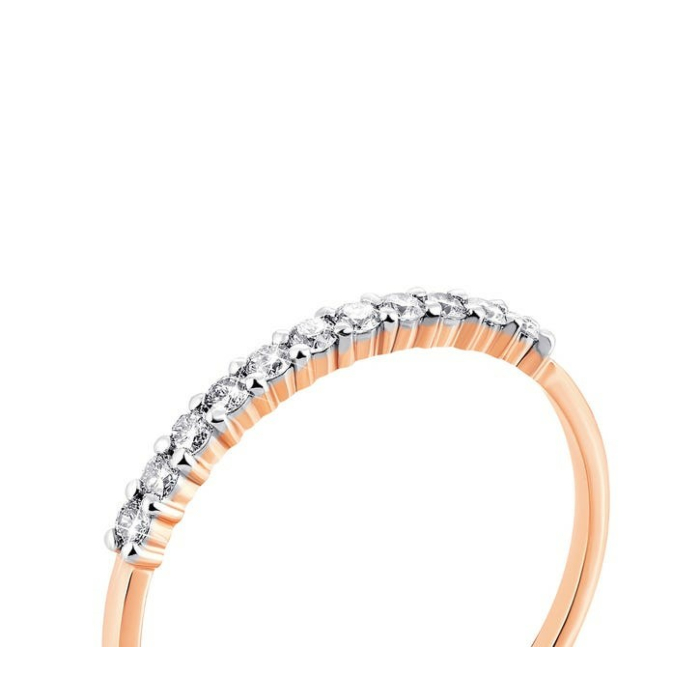 Золота каблучка з діамантами. Артикул UG5КМ0030