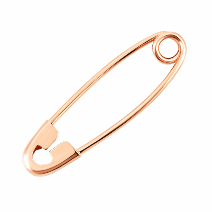 Золота брошка-булавка. Артикул UG5Бл 004