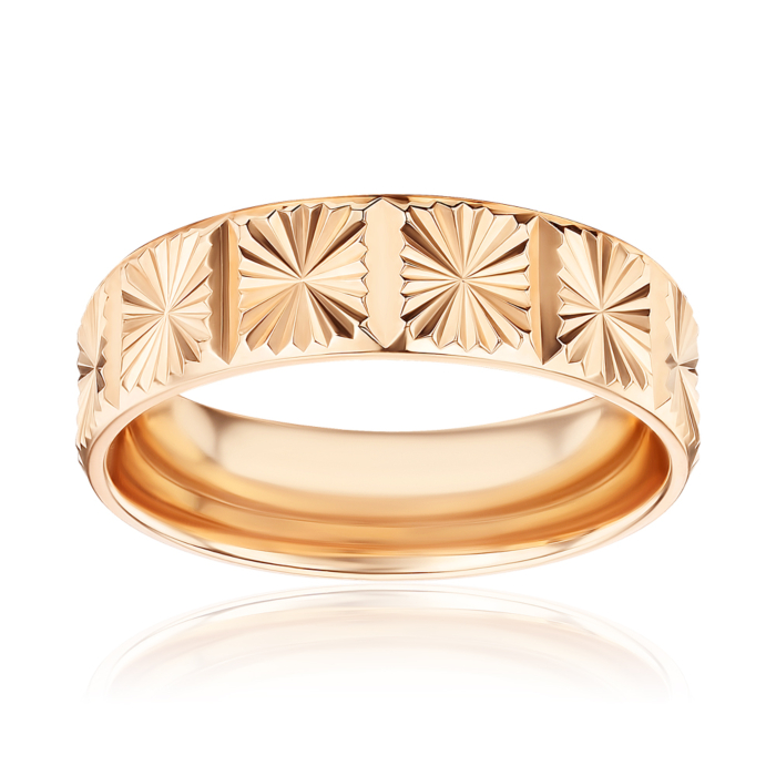 Золотое обручальное кольцо 10210/01/0