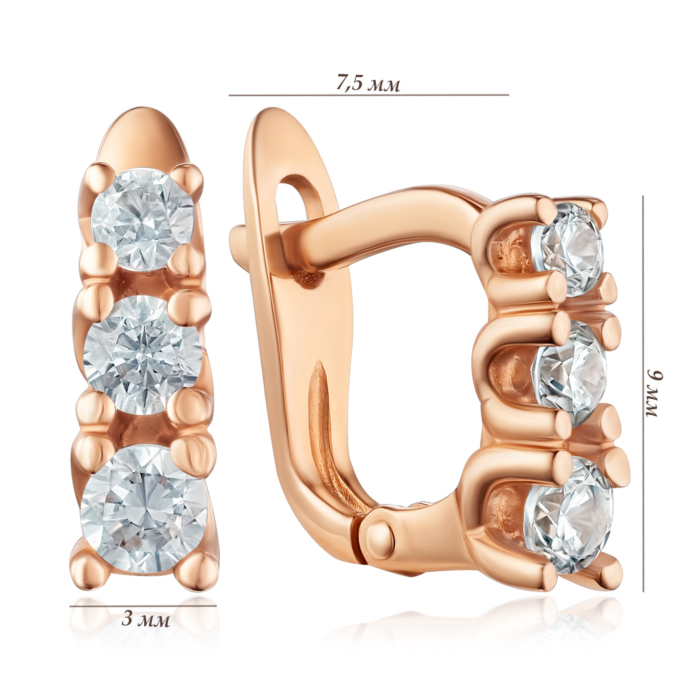 Золоті сережки. Артикул С0408