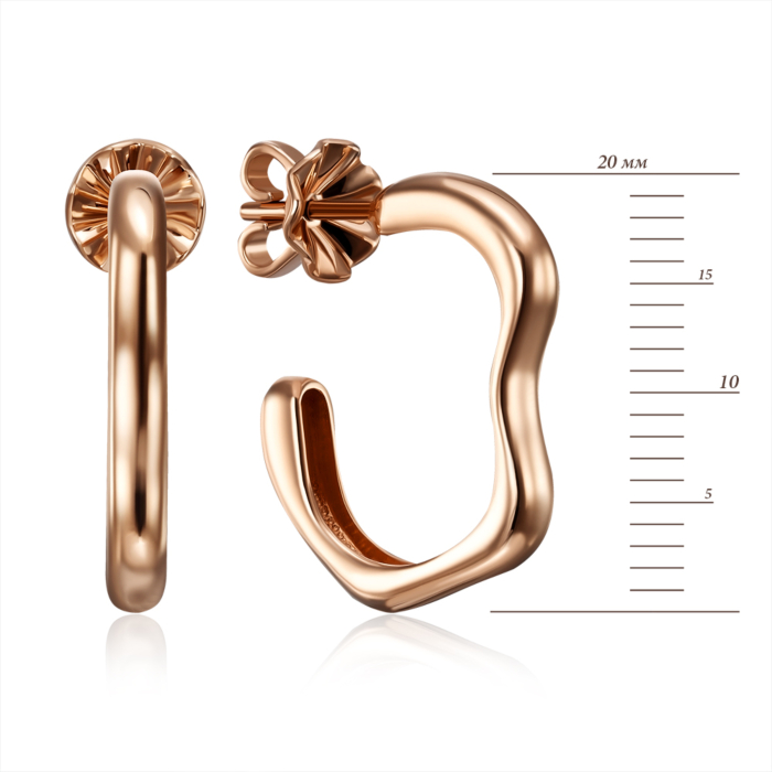 Золотые серьги. Артикул 22940/01/0