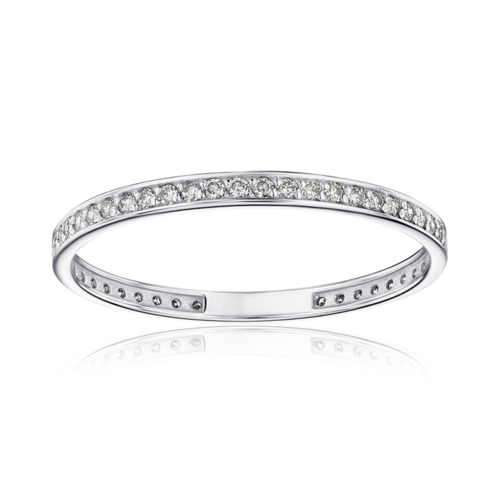 Золотое кольцо с бриллиантами 800160/02/1/9023