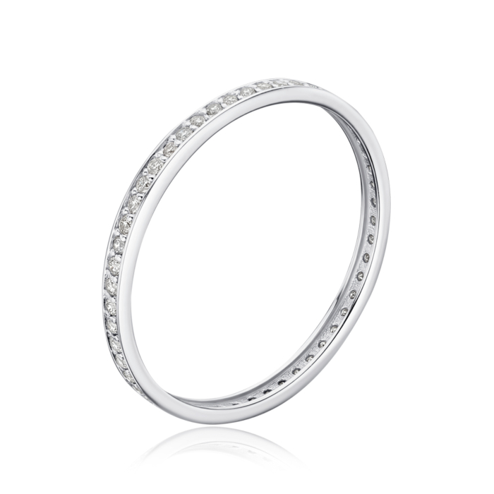 Золотое кольцо с бриллиантами 800160/02/1/9023