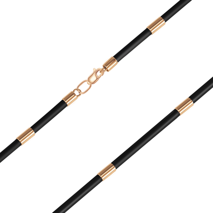 Ювелірний шнурок з каучуку. Артикул 06101-44/01/0