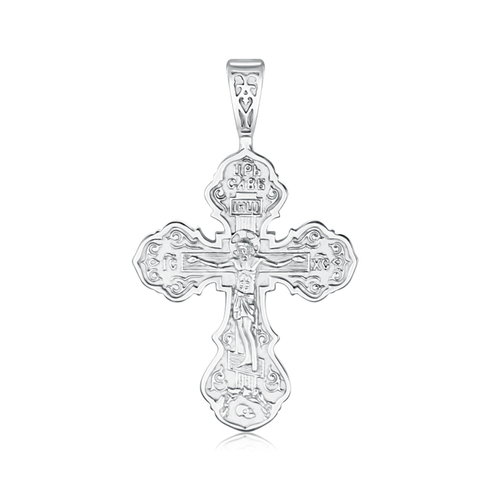 Срібний хрестик. Артикул с31370