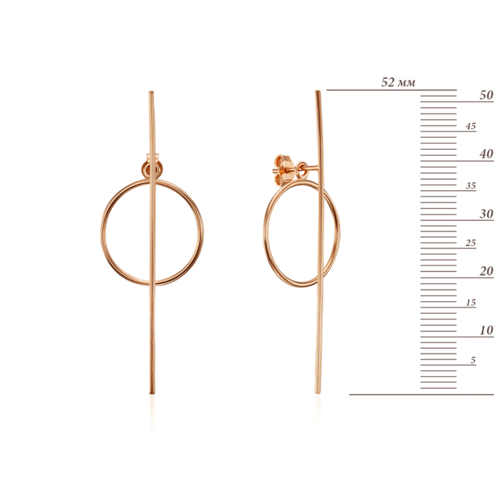 Золотые серьги. Артикул 02790-1/01/0