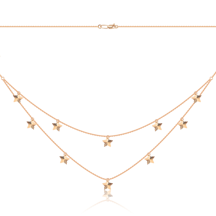 Золоте кольє без вставки 06191-1/01/2