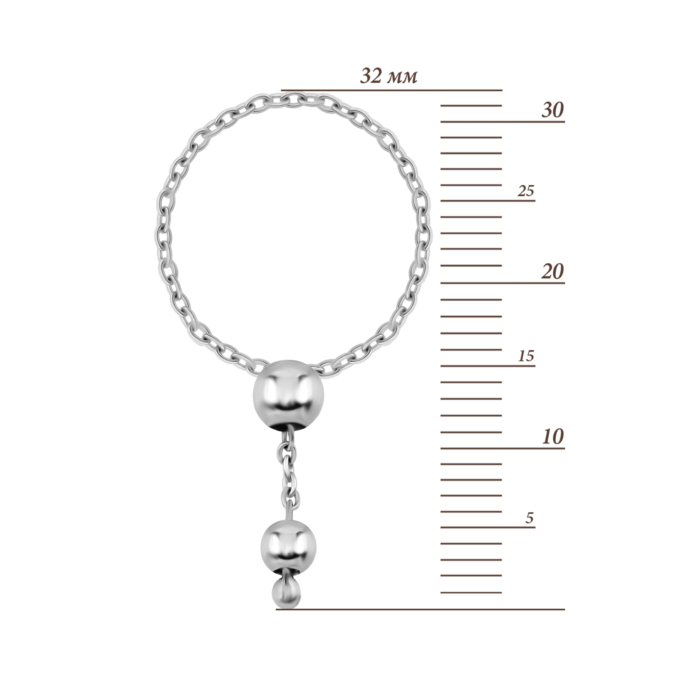 Золота каблучка. Артикул UG51/201/268/1